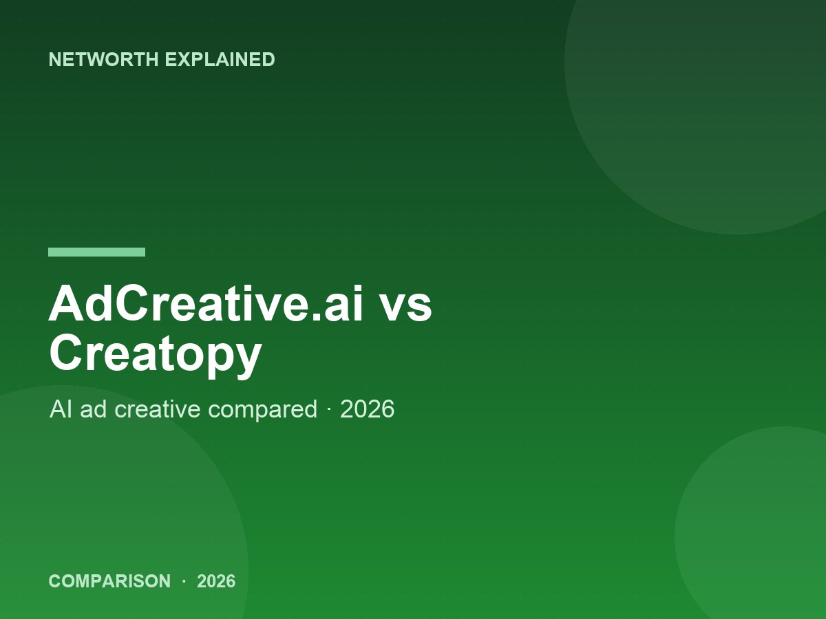 AdCreative.ai vs Creatopy comparison 2026