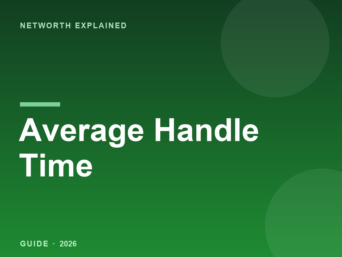 How to Reduce Average Handle Time in Customer Service