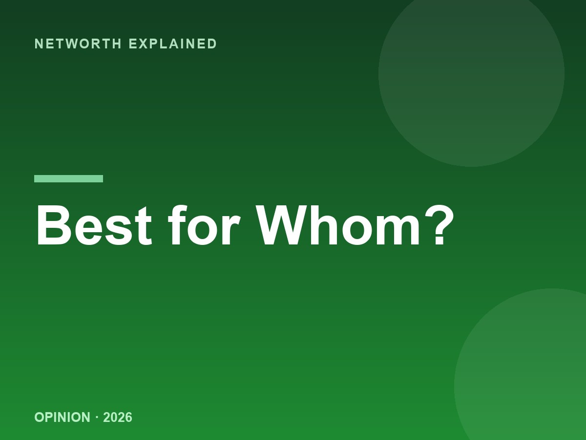 Best for Whom? The Most Misleading Search in Software