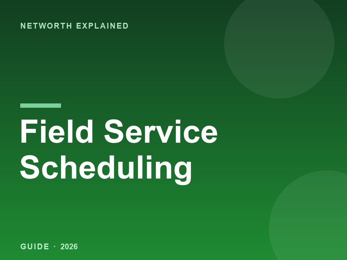 Field Service Scheduling Software: What It Does and How It Works