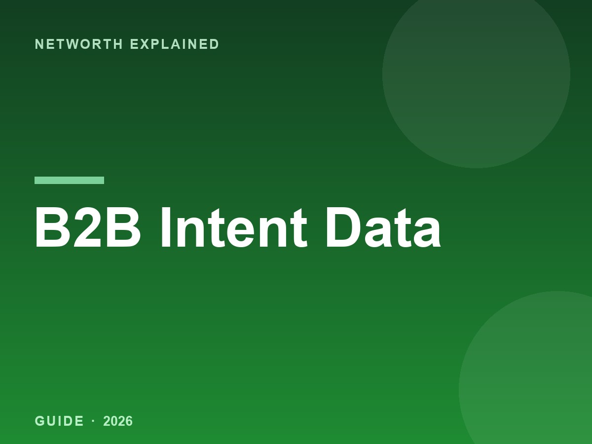 B2B Intent Data: What It Is and How Sales Teams Use It