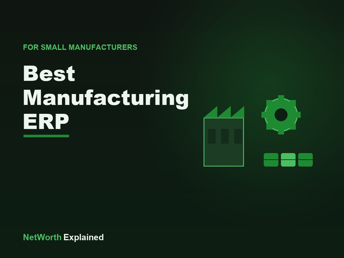 Best Manufacturing ERP for Small Manufacturers 2026