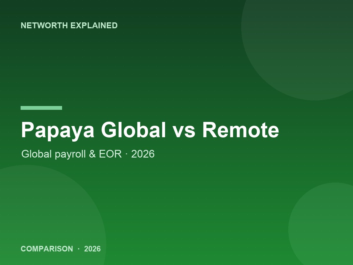 Papaya Global vs Remote comparison 2026