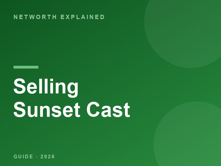 Selling Sunset Cast Net Worth in 2026: The Agents and Their Fortunes