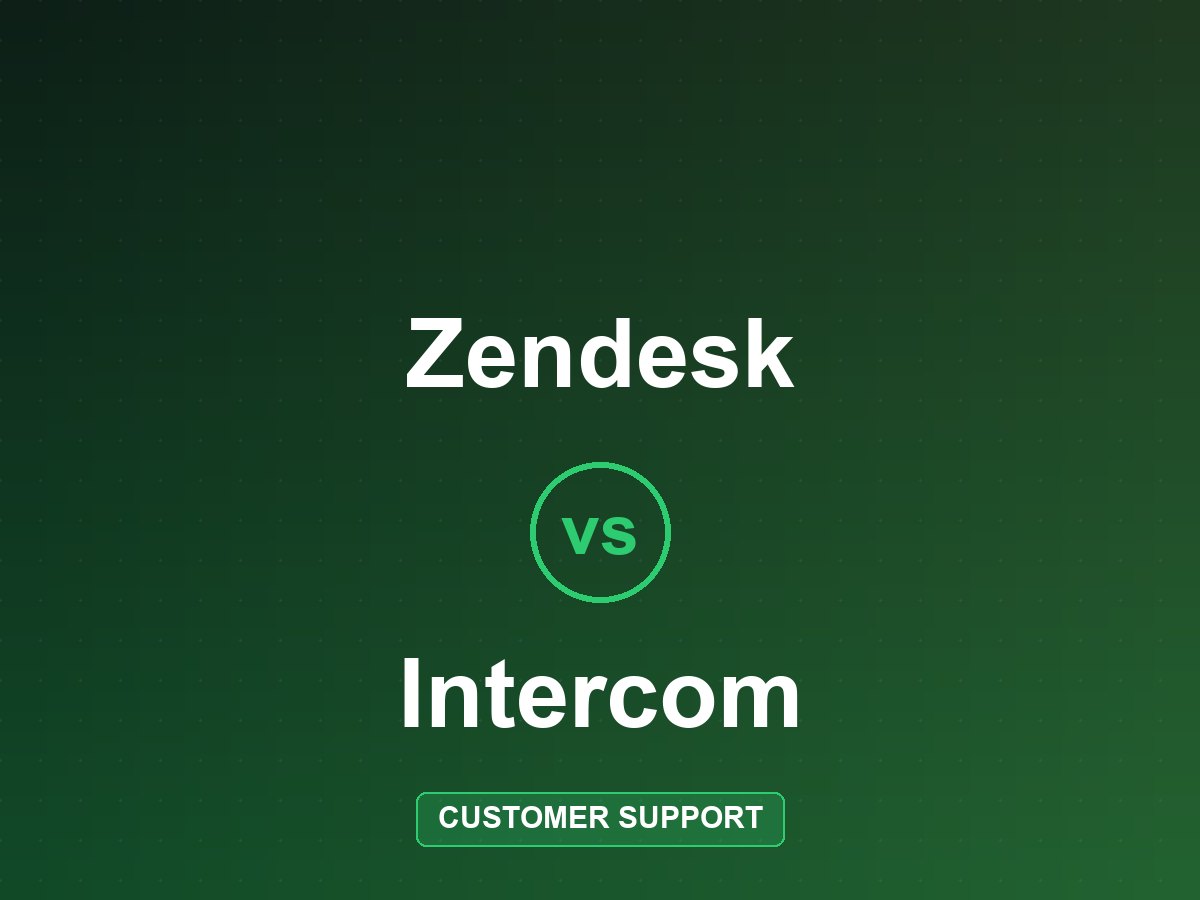 Zendesk vs Intercom (2026): Ticketing vs Messaging, Compared